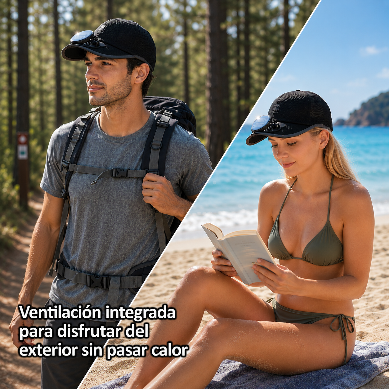 Gorra Ventilada