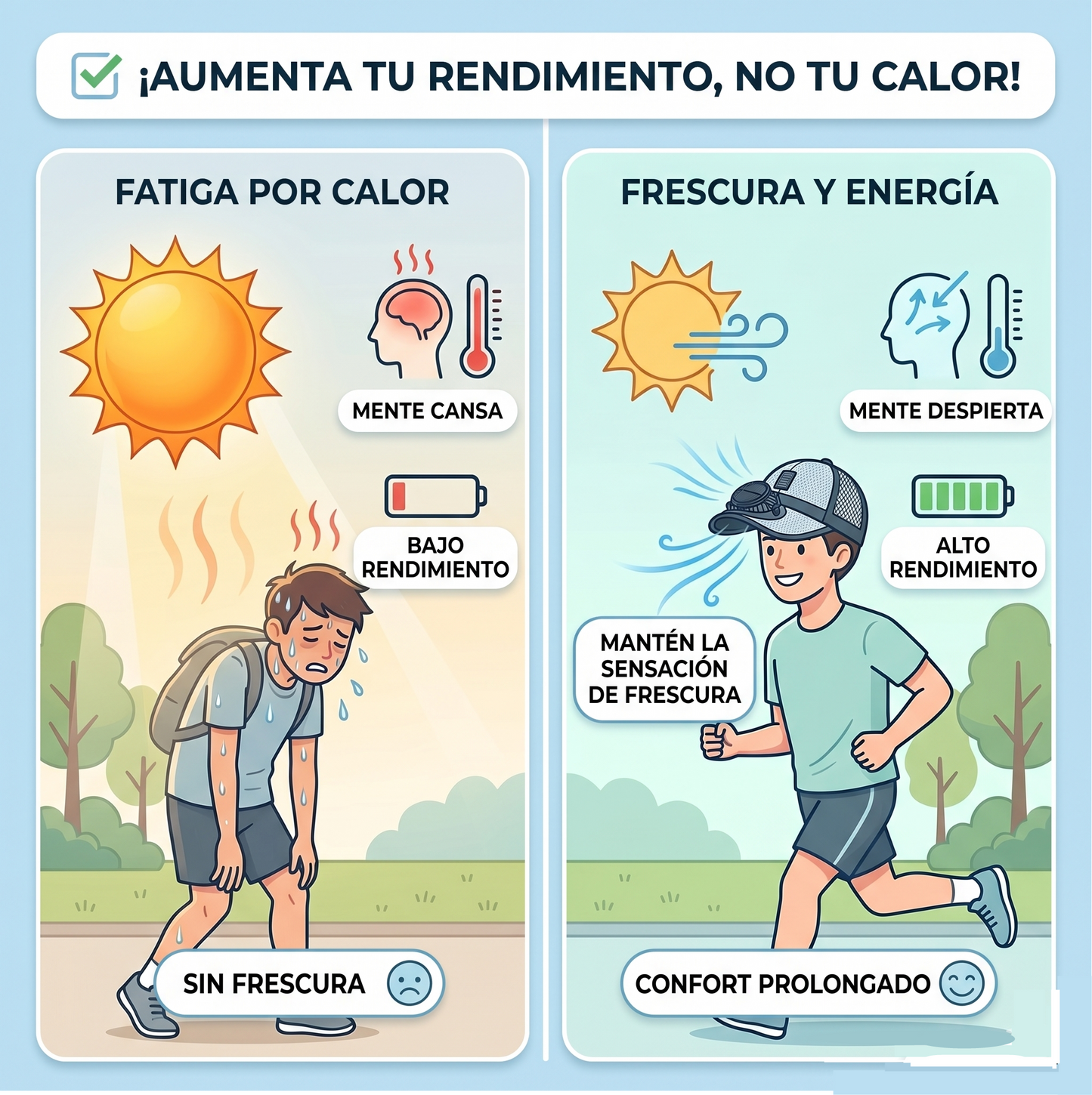 Gorra Ventilada